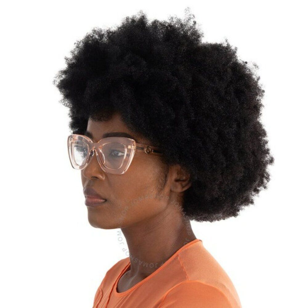 NEW Gucci GG1555O 004 Brown Women Cat Eye Eyeglasses GG 1555O